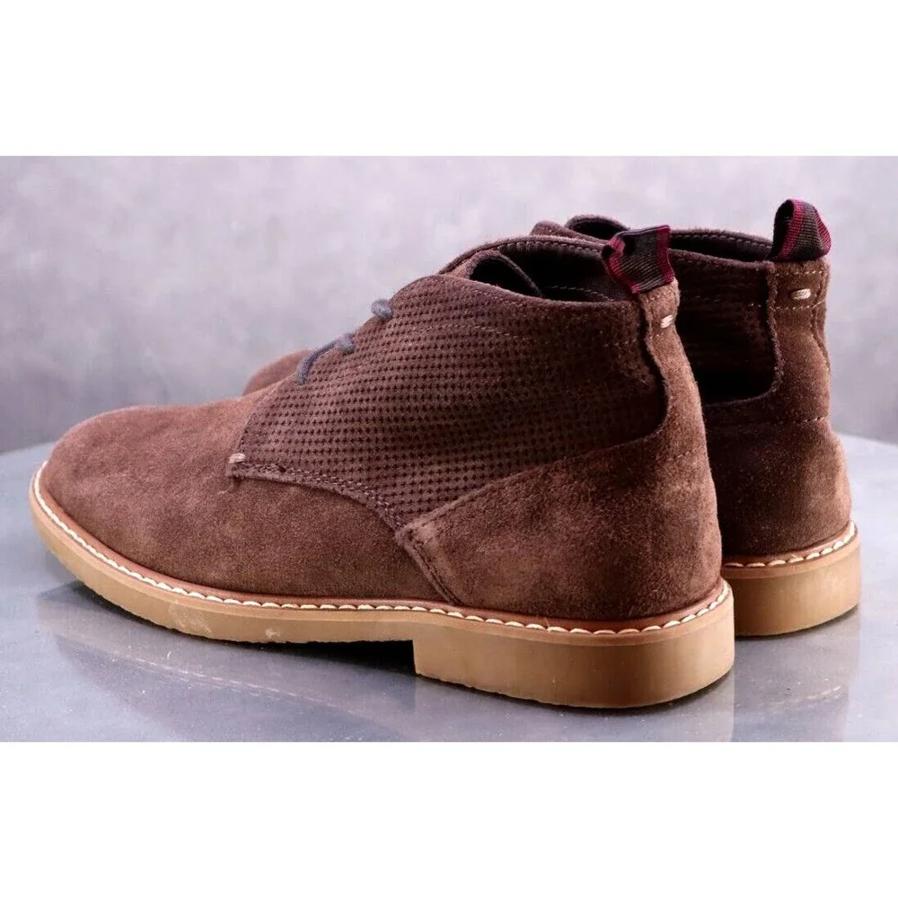 Steve Madden Hardenn Men's Chukka Boots Size 7 Suede Brown